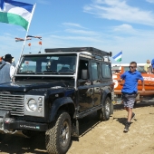 4x4 et drapeau patagon de rigueur