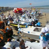 Les bateaux regroupés