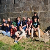Le groupe de bénévoles du chantier 34