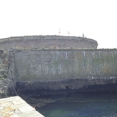 Le port à marée basse