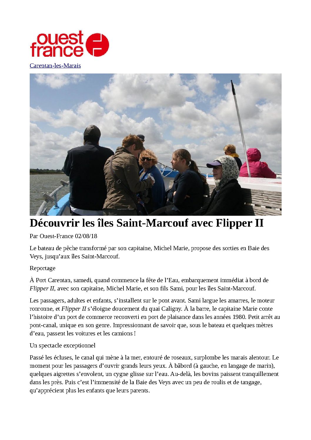 Les amis de l'île du large Saint-Marcouf