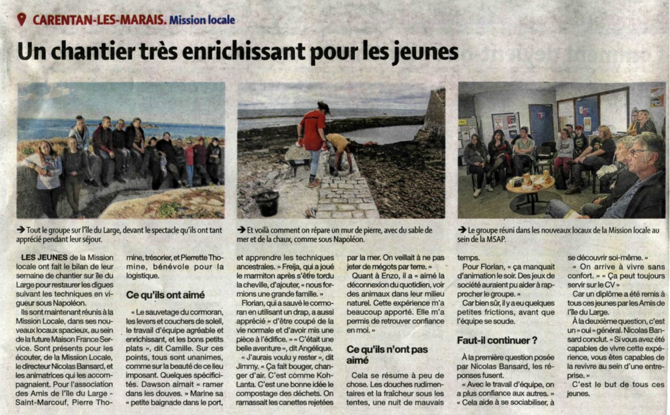Les amis de l'île du large Saint-Marcouf