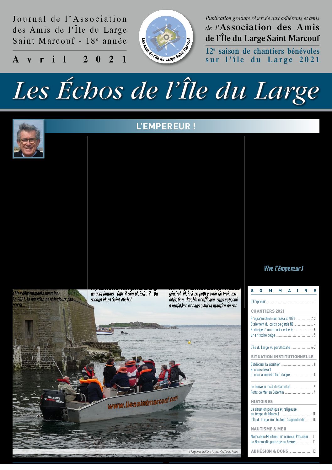 Les amis de l'île du large Saint-Marcouf