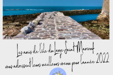 Bonne anné 2022 avec les amis de l'île du large Saint-Marcouf.