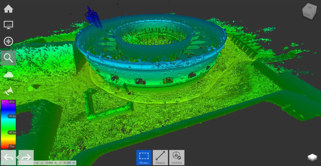 Modélisation 3D de l'ile du large