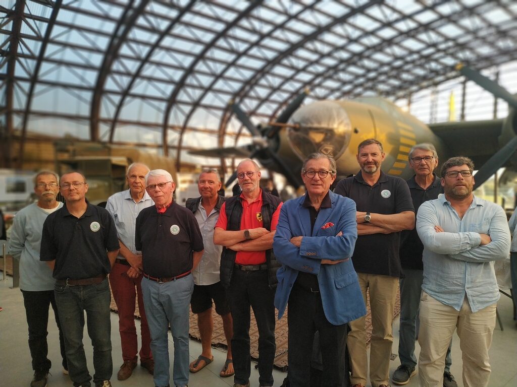 Les membres du conseil d'administration lors de l'assemblée générale 2023 au Musée du débarquement d'Utah Beach