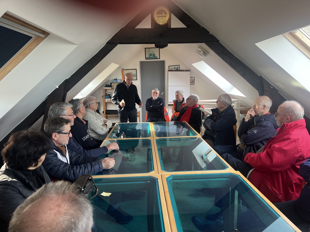 Conférence de formation à la SNSM de Saint-Vaast la Hougue en janvier 2026